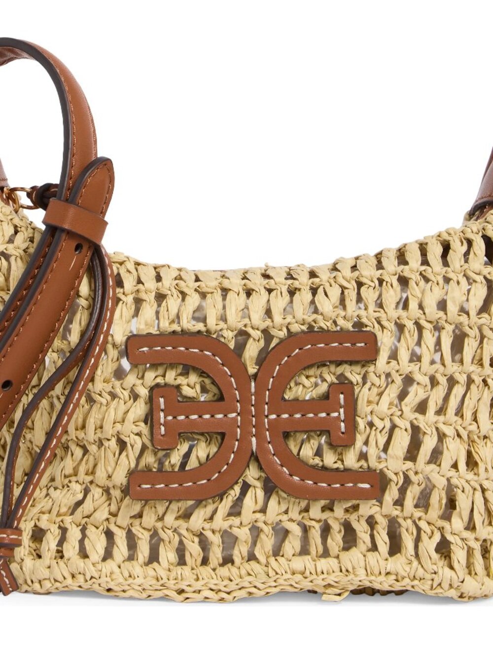 Sam Edelman Lizzie Raffia Crossbody Bag NWT - Picture 7 of 10